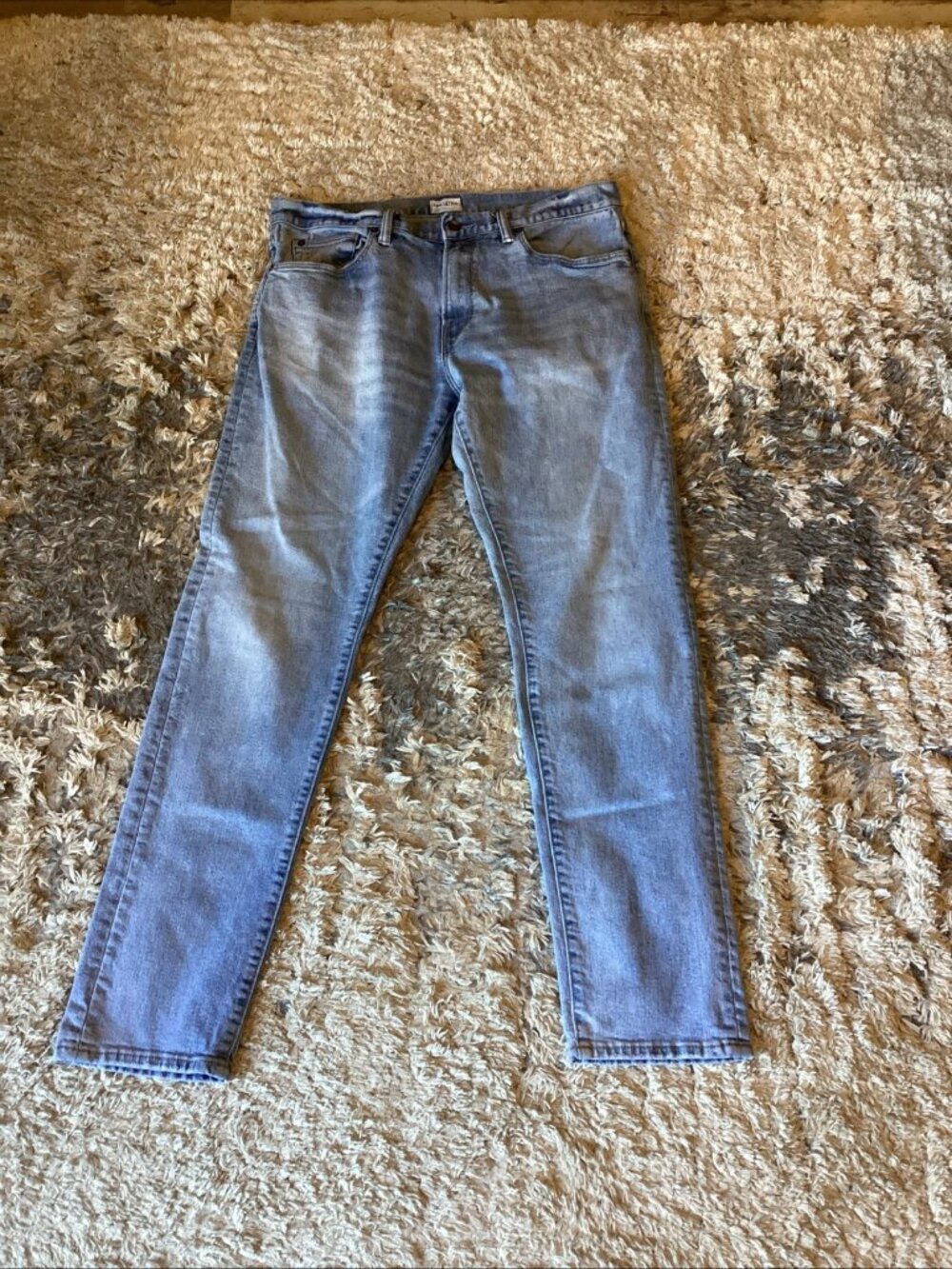 TODD SYNDER Slim Fit Stretch Faded Wash Indigo Denim Jeans Men’s 34x32